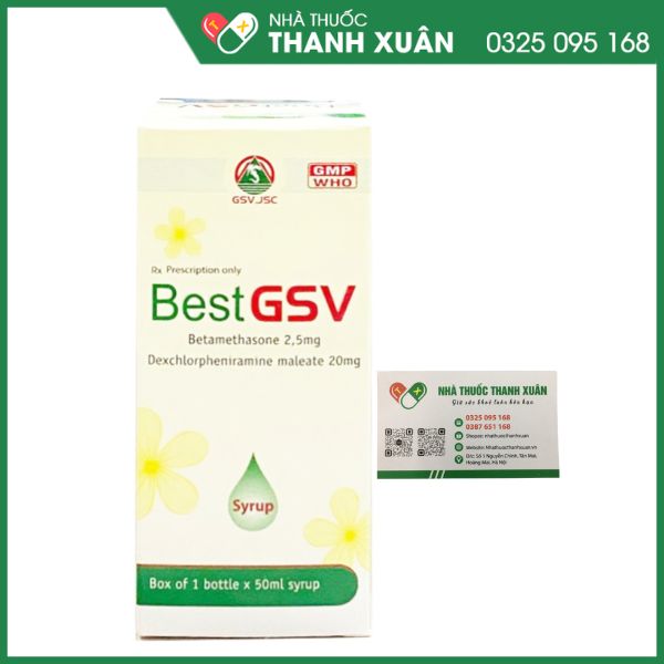 BestGSV - Điều trị dị ứng bằng liệu pháp Corticoid